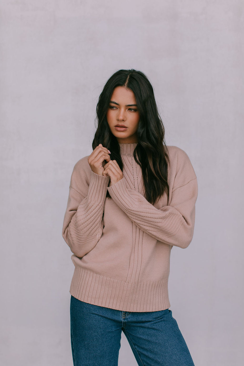 Greya Jumper - Latte