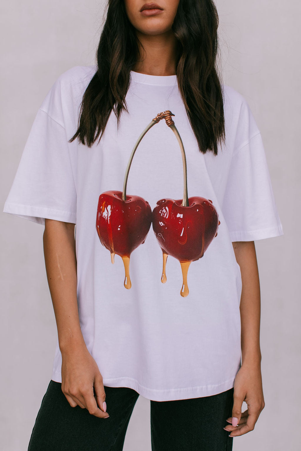 Come Get Me Honey Tee White