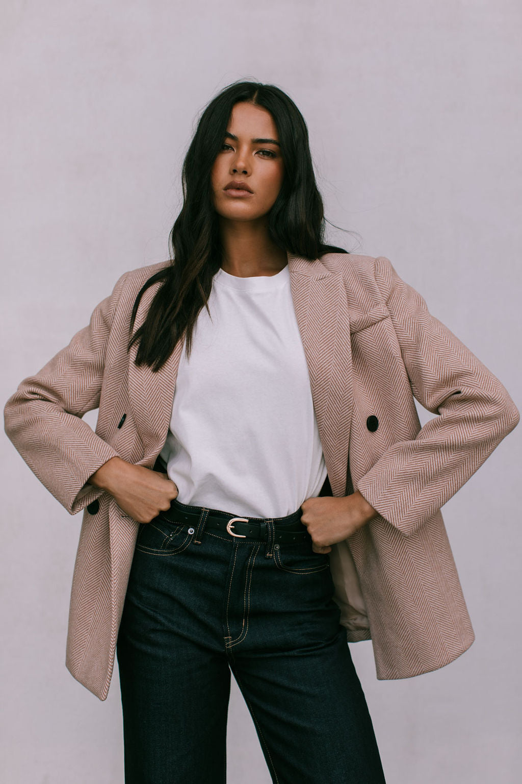 Mila Blazer Beige
