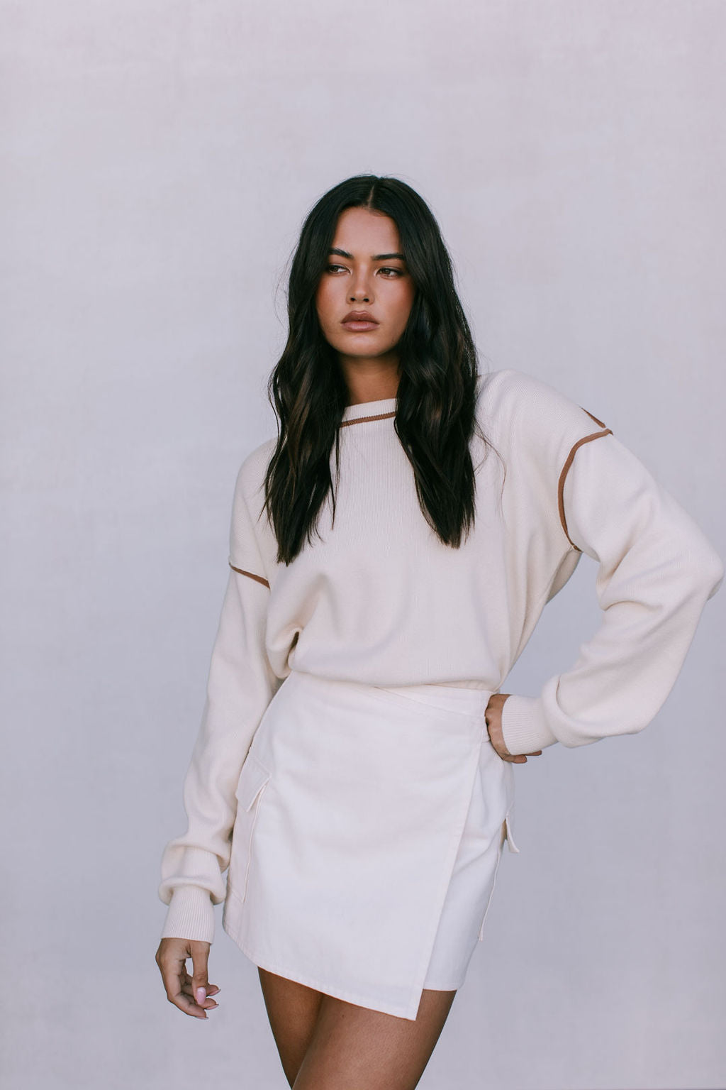 Libra Knit Jumper Cream