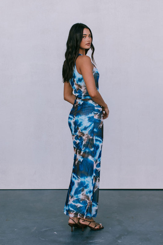 Hartlee Dress - Midnight Haze Mesh