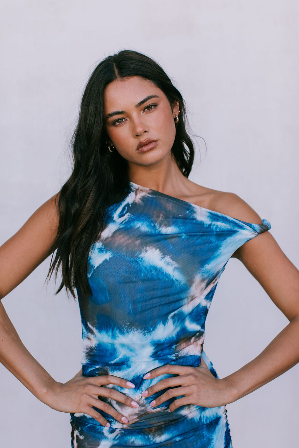 Hartlee Dress - Midnight Haze Mesh