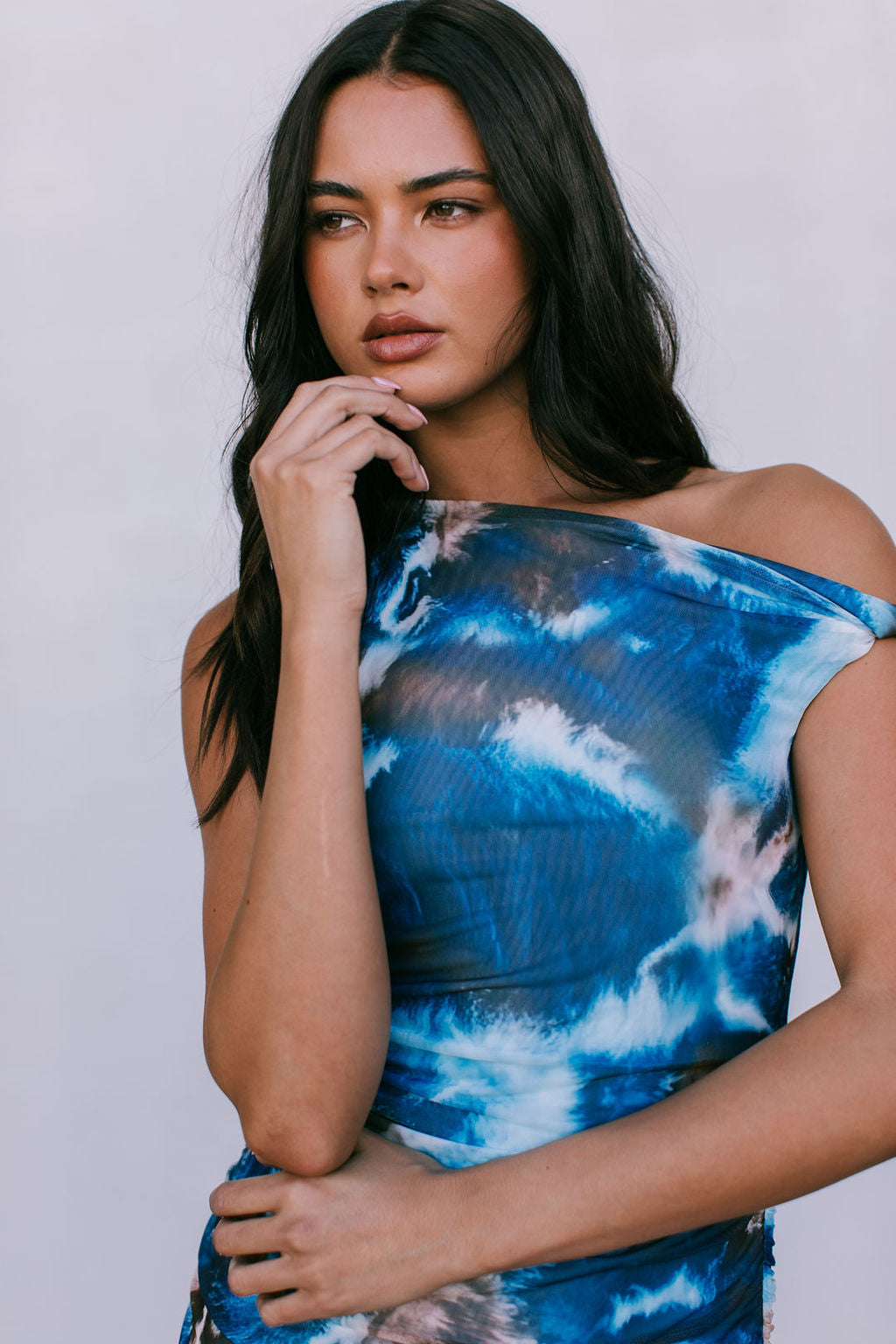 Hartlee Dress - Midnight Haze Mesh