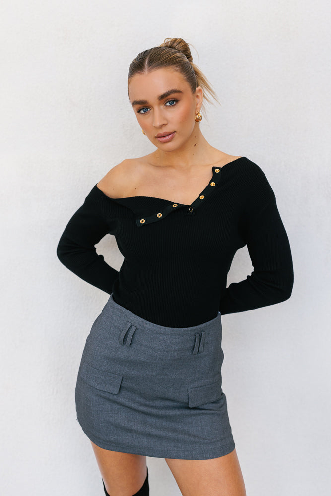 Othello Skort Charcoal