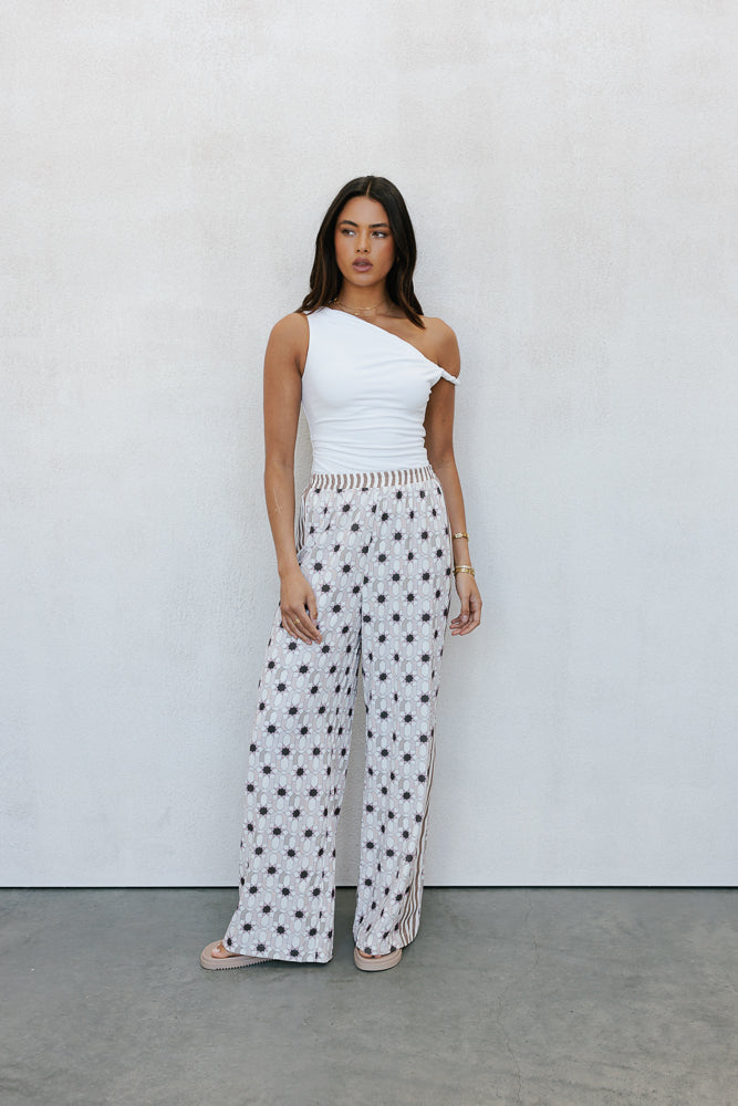 Aviary Pant Sable Print