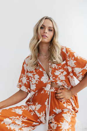 Citta Pants Auburn Floral