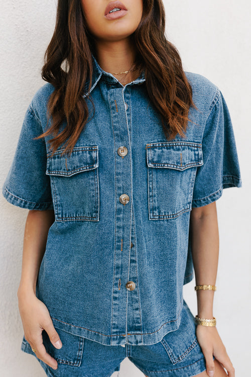 Brittanie Set - Blue Denim