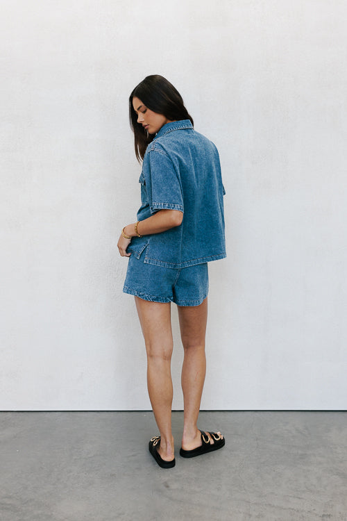Brittanie Set - Blue Denim