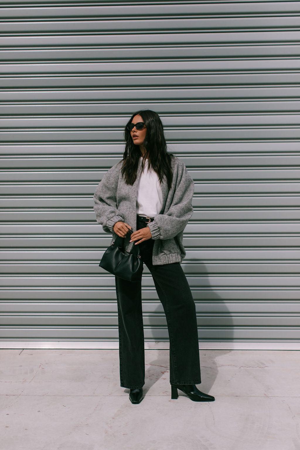 Tully Bomber Jacket - Grey