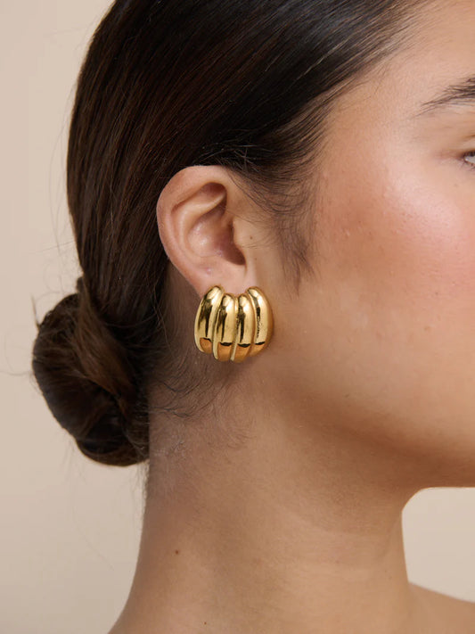 Carmel Earrings - Gold