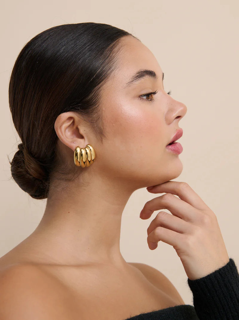 Carmel Earrings - Gold