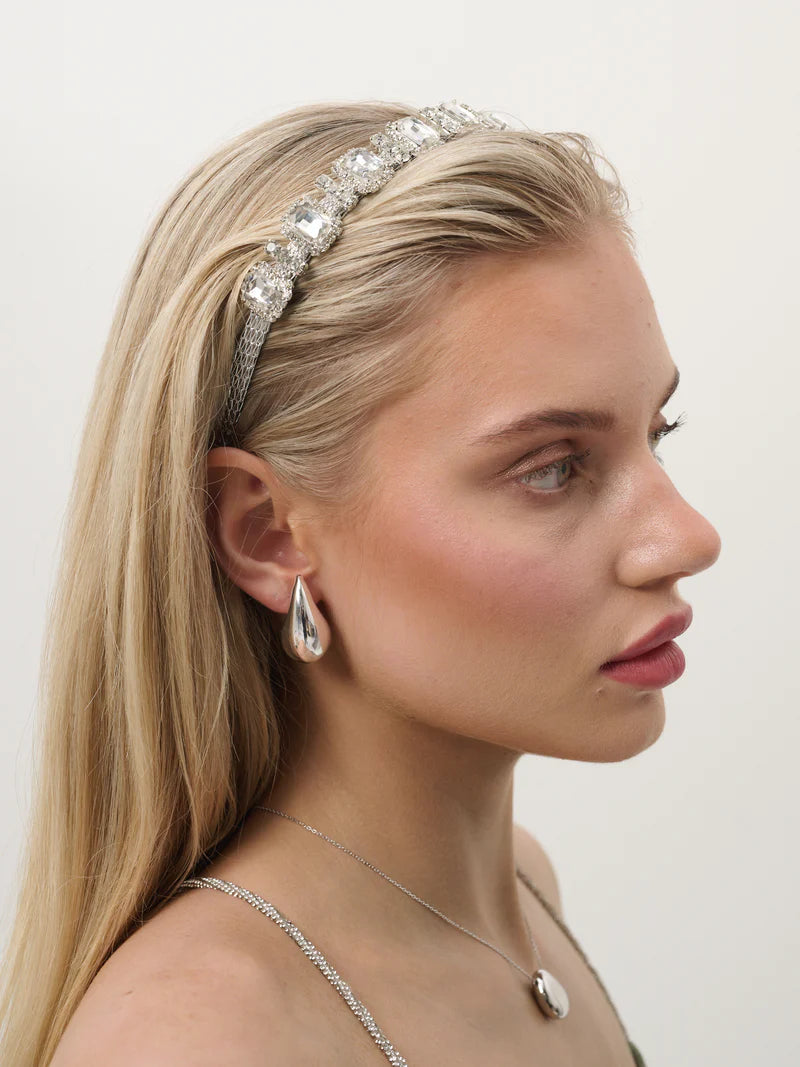 Daria Earrings Silver