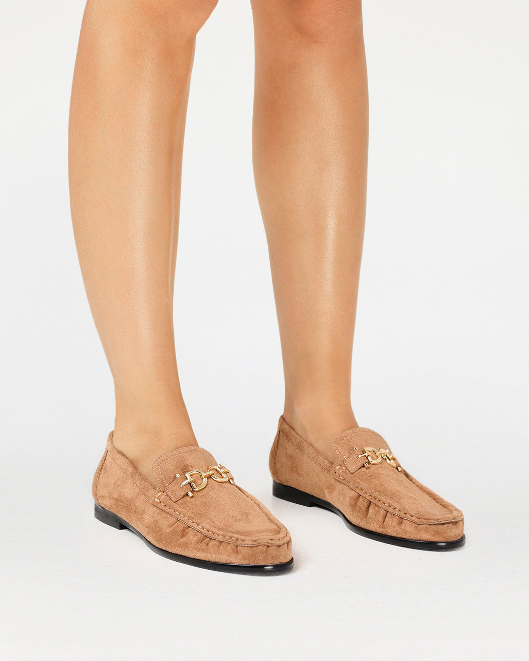 Devorah Loafer Camel Suede
