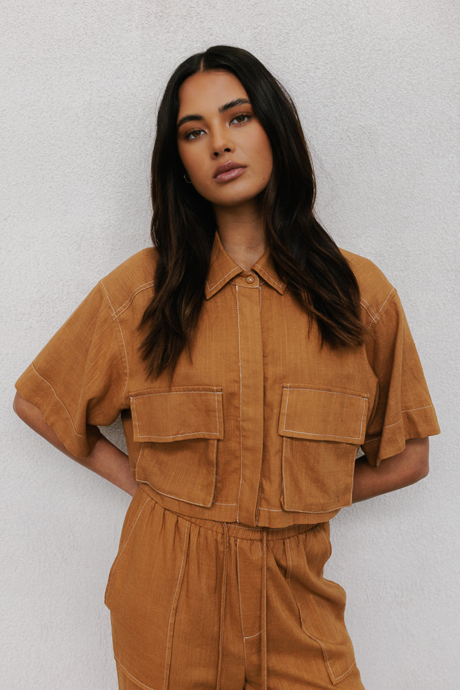 Dali Shirt - Caramel