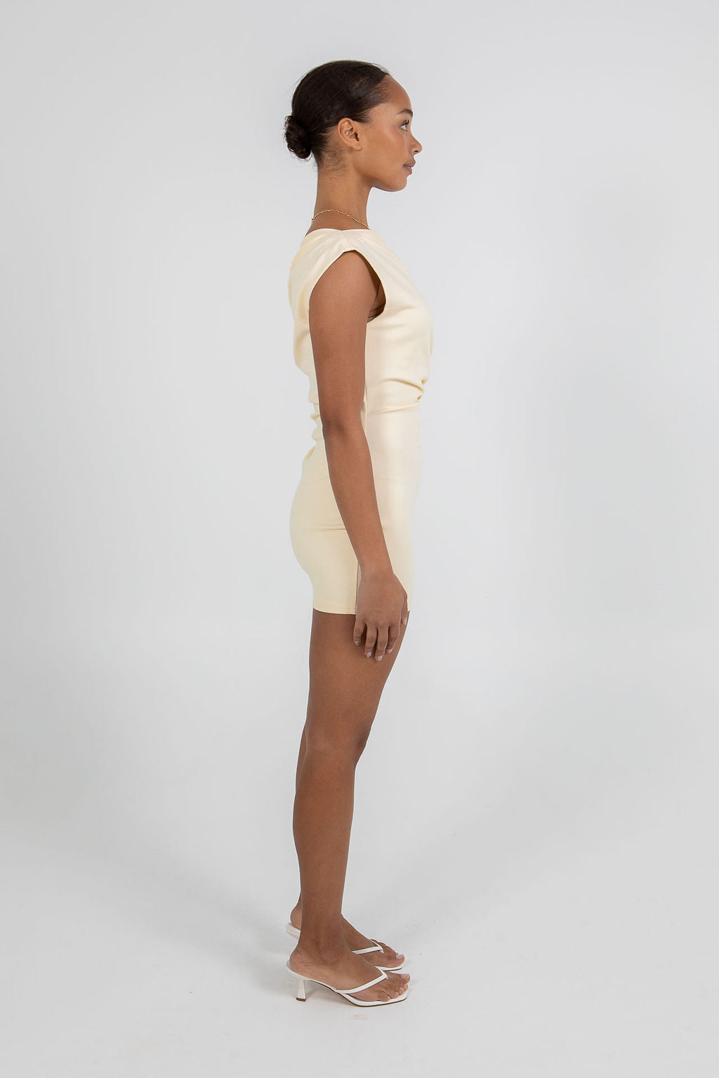 Brydie Mini Dress - Butter