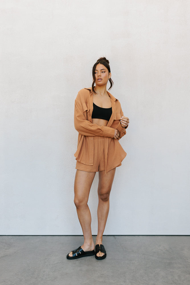 Eclipse Bralette - Black Crinkle