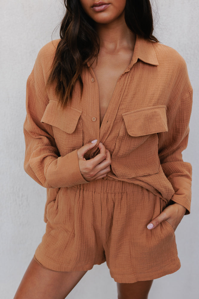 Helia Set Tan