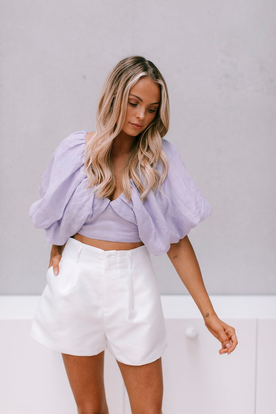 Suzie Shorts - White
