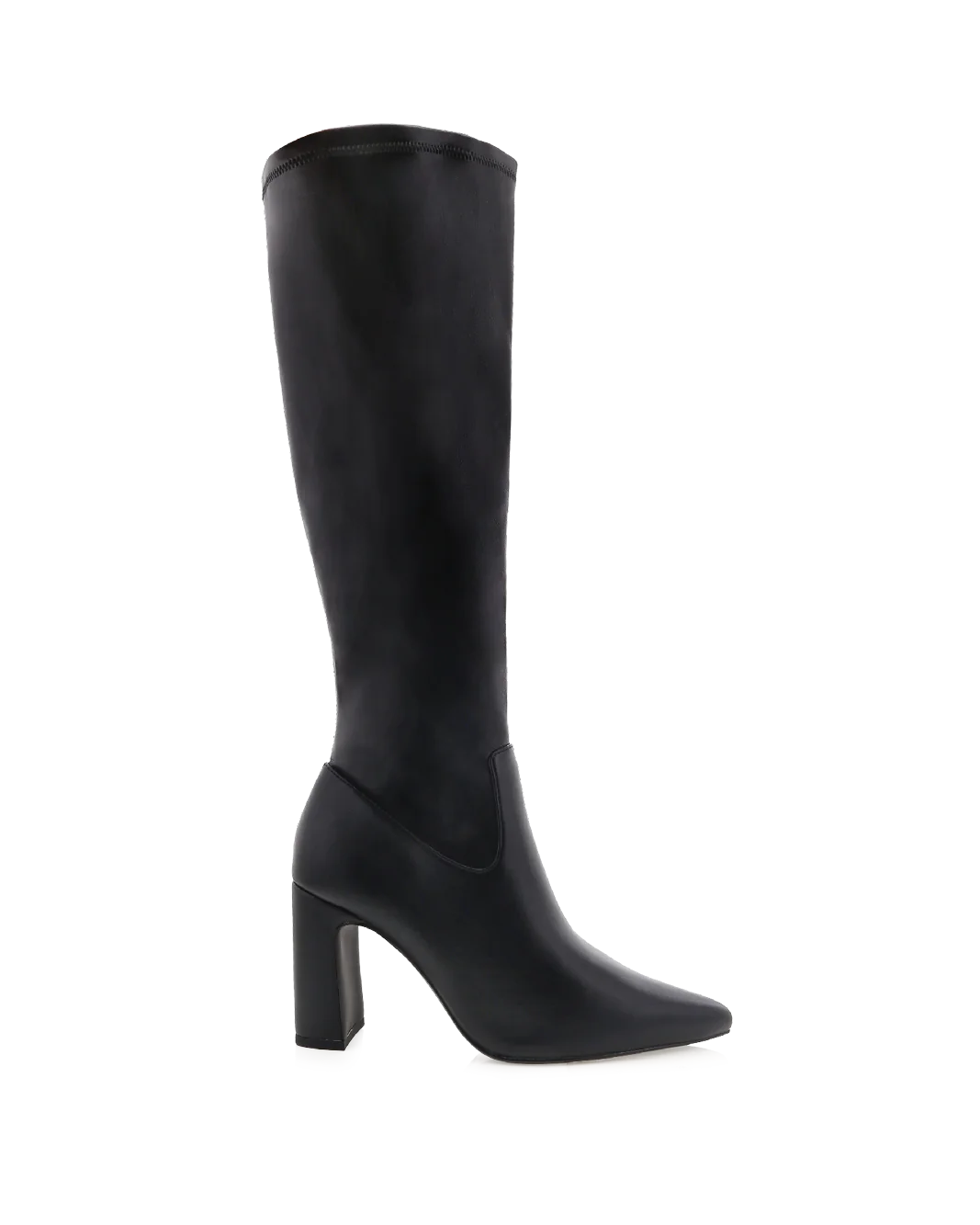 Freddy Knee High Boots - Black