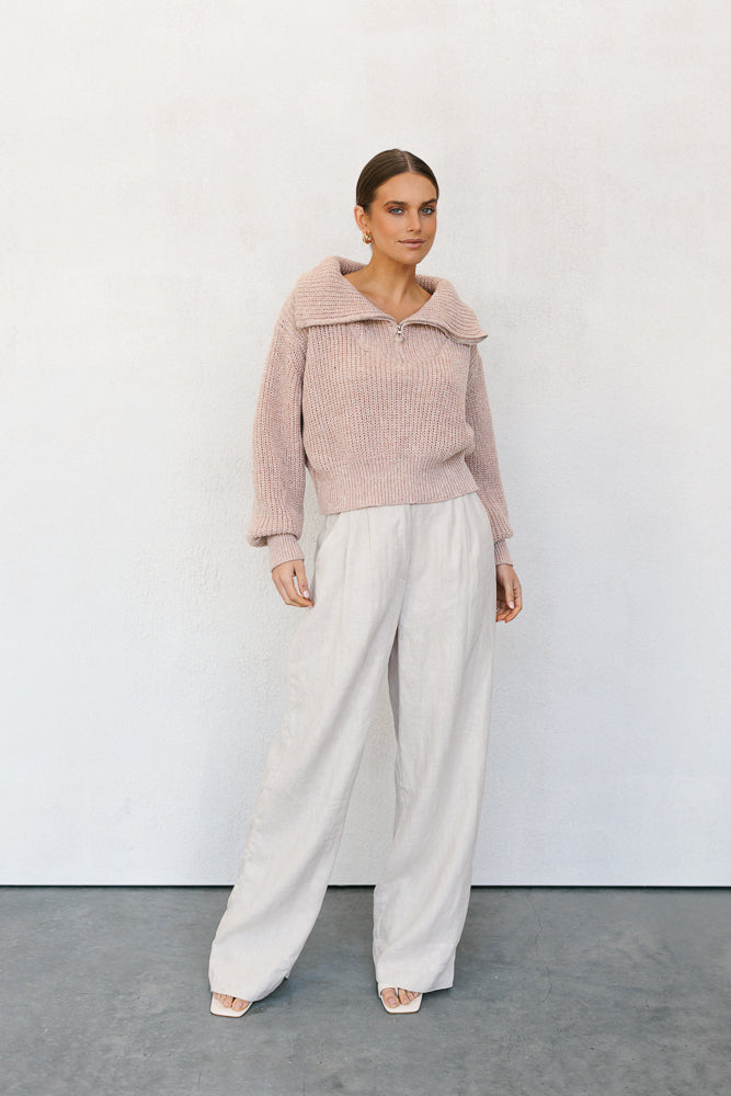 Finlay Knit - Musk Marle