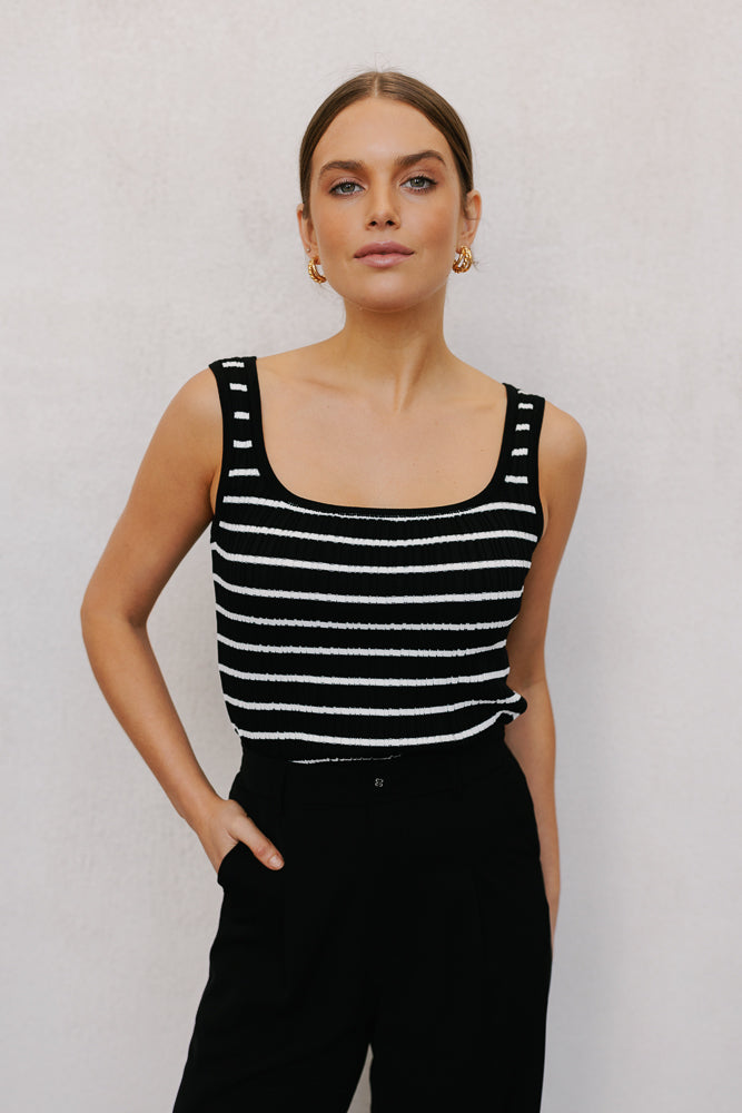 Flint Top Black Stripe
