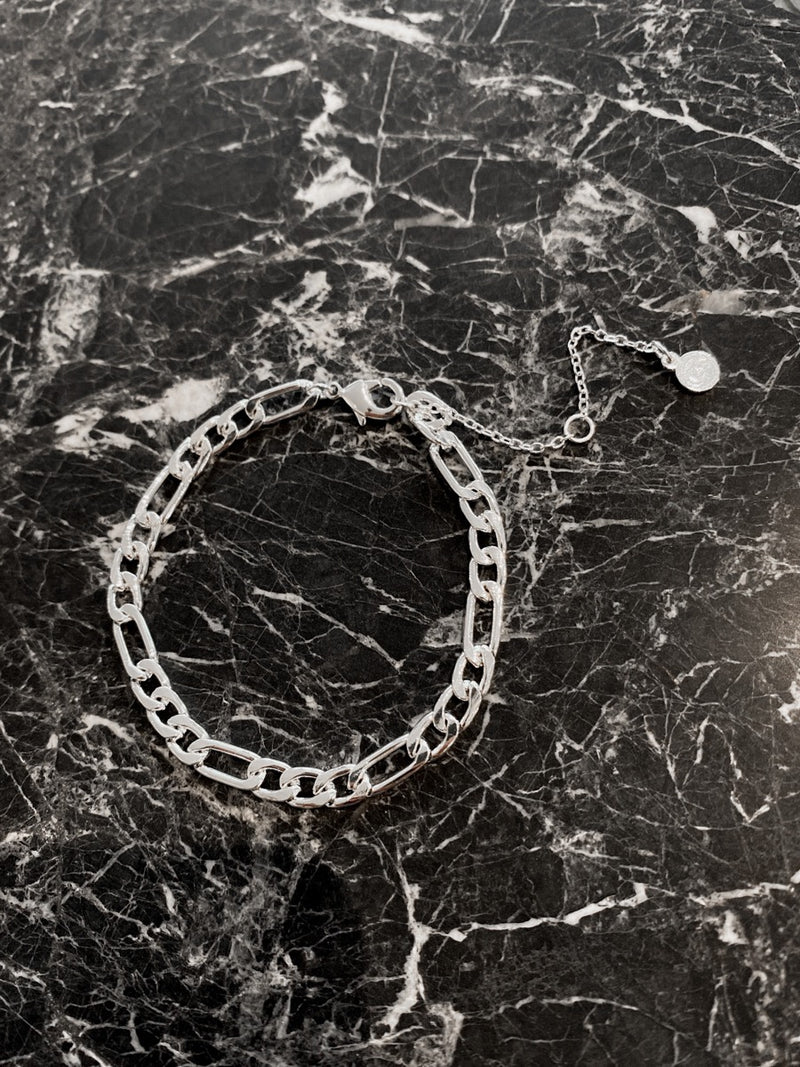 Garzie Chain Bracelet Silver