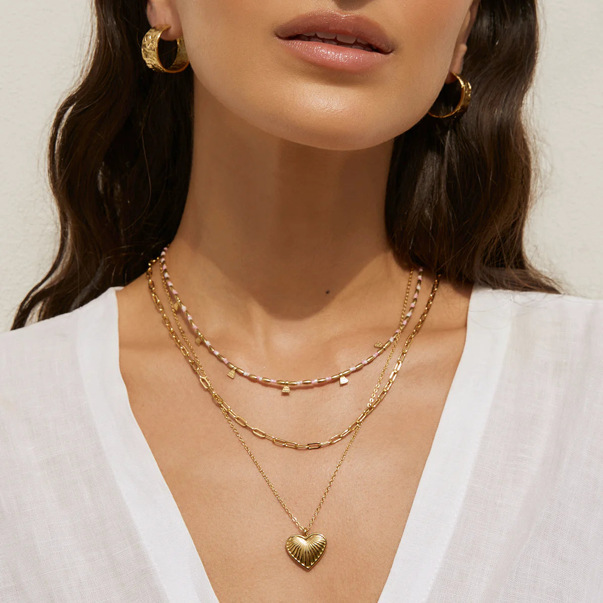 Granada Necklace Gold