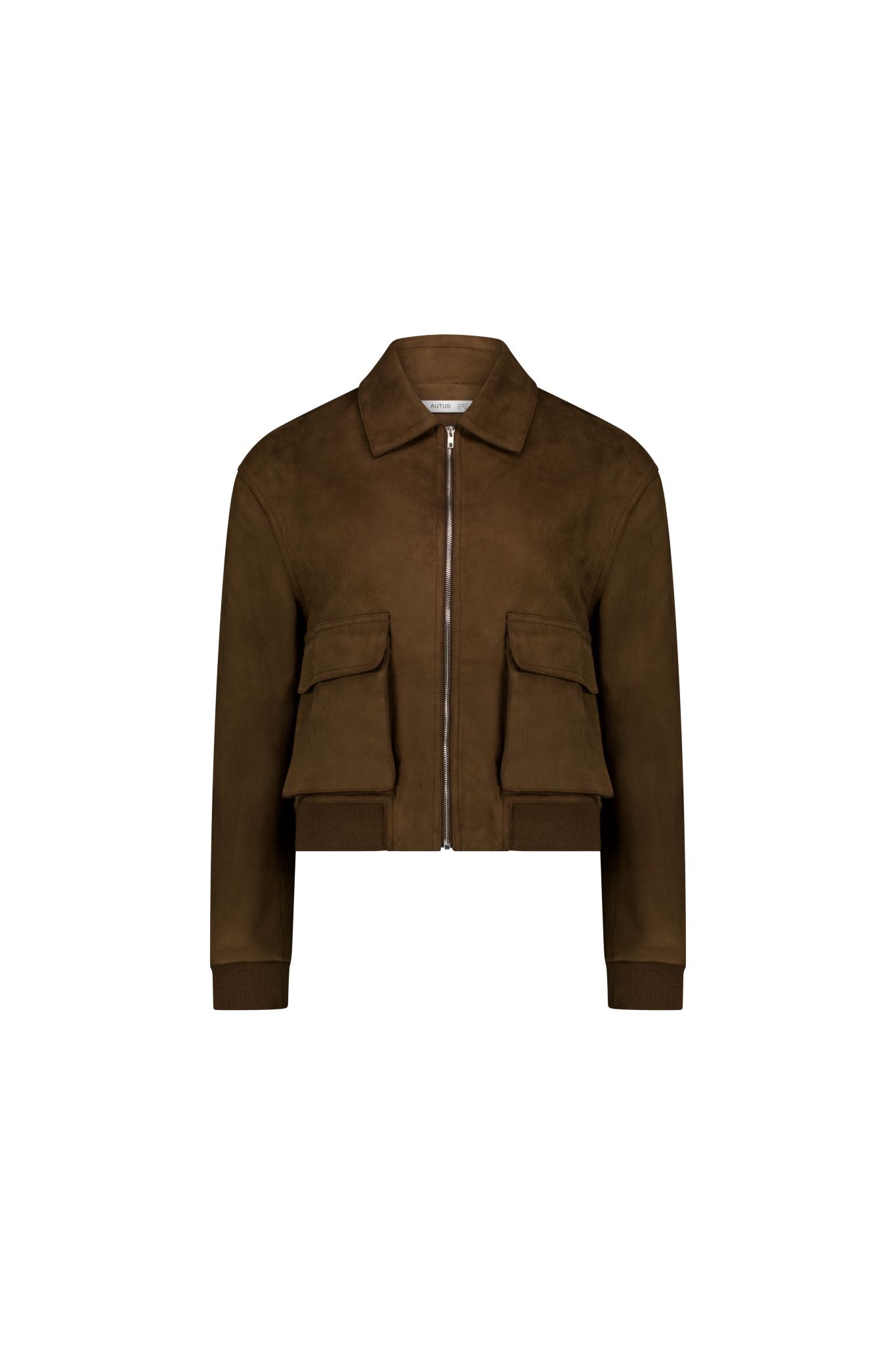 PRE ORDER Gracelyn Bomber Jacket Chocolate