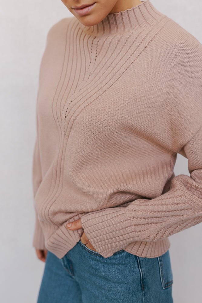 Greya Knit Latte