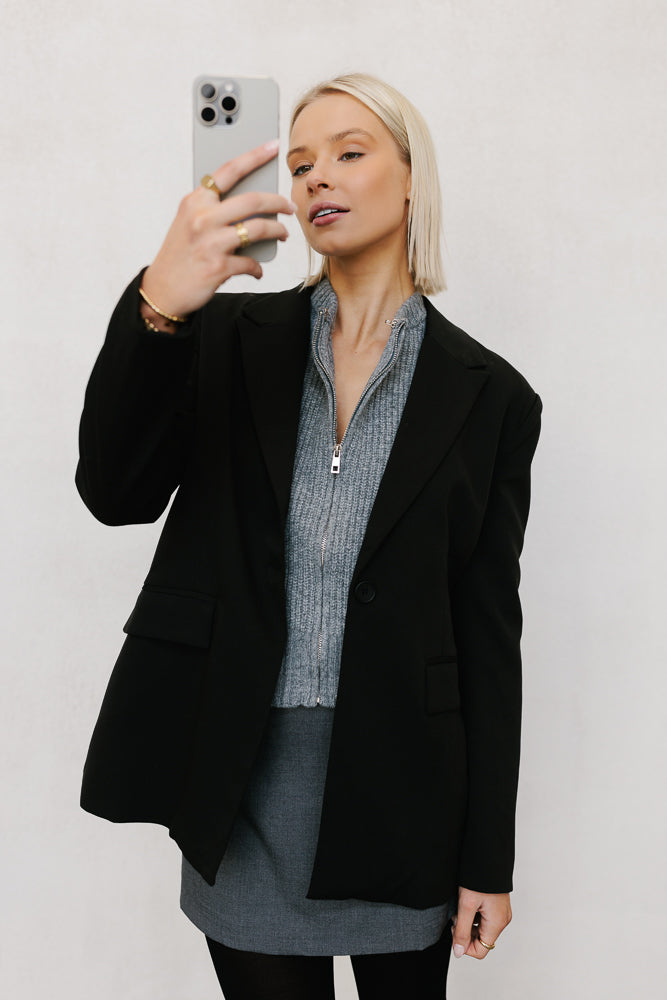 Patty Knit Charcoal Marle