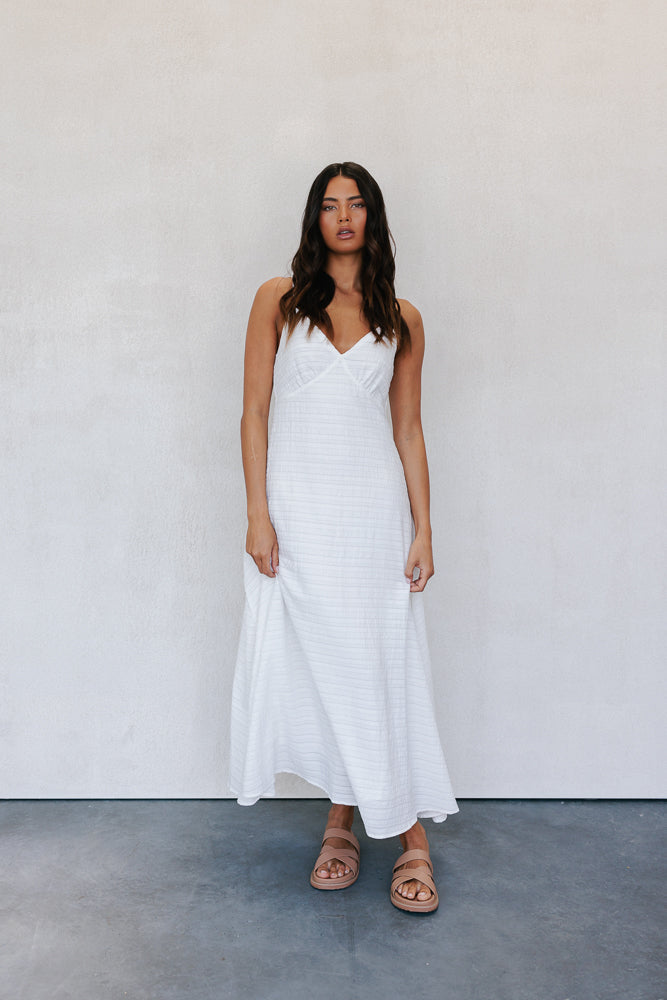 Hyacinth Maxi Dress - White