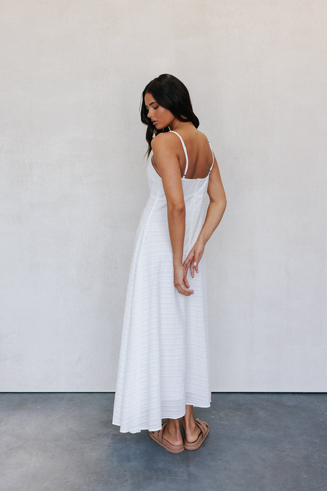 Hyacinth Maxi Dress - White