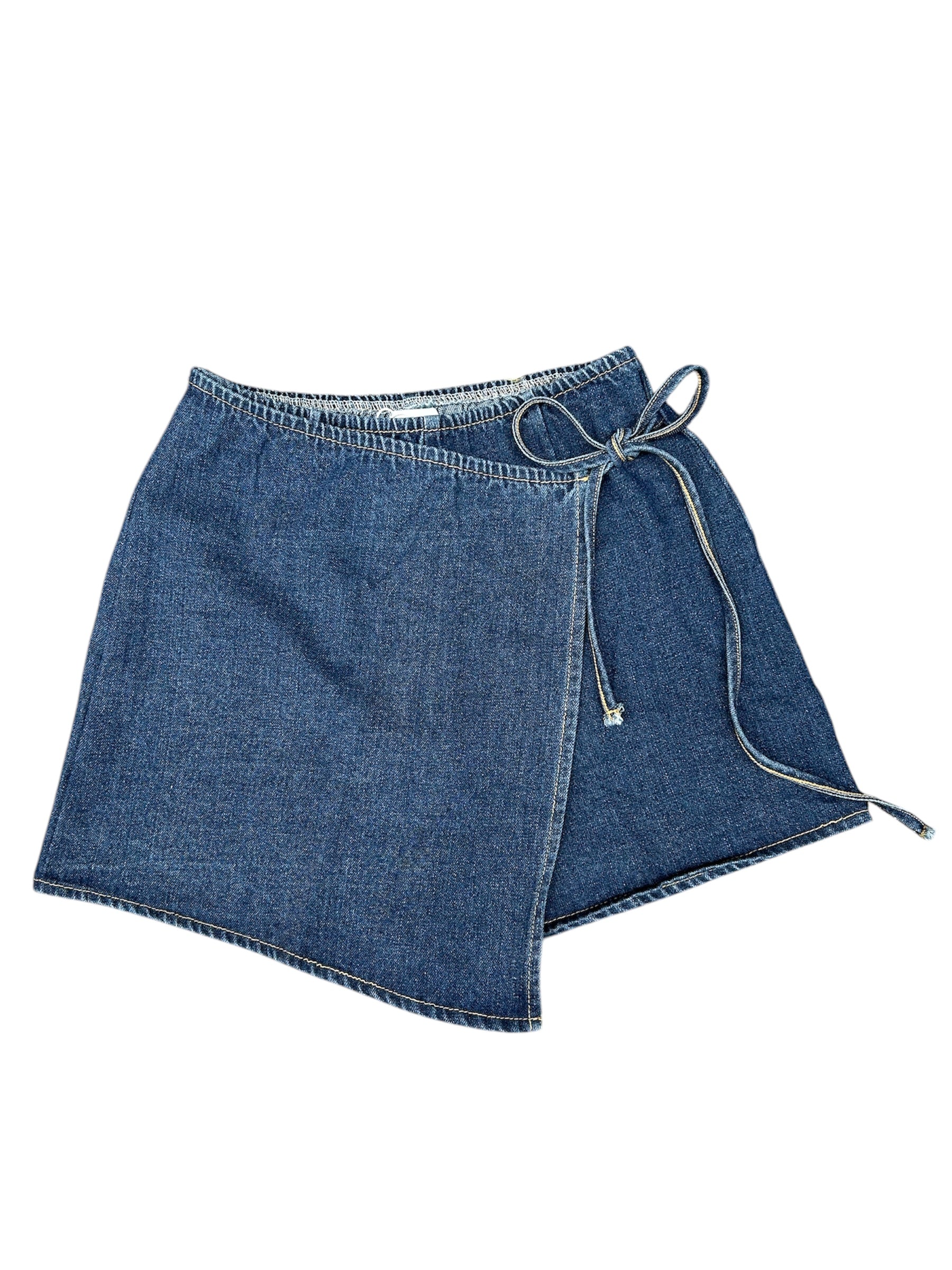 Peta Skort Dark Denim