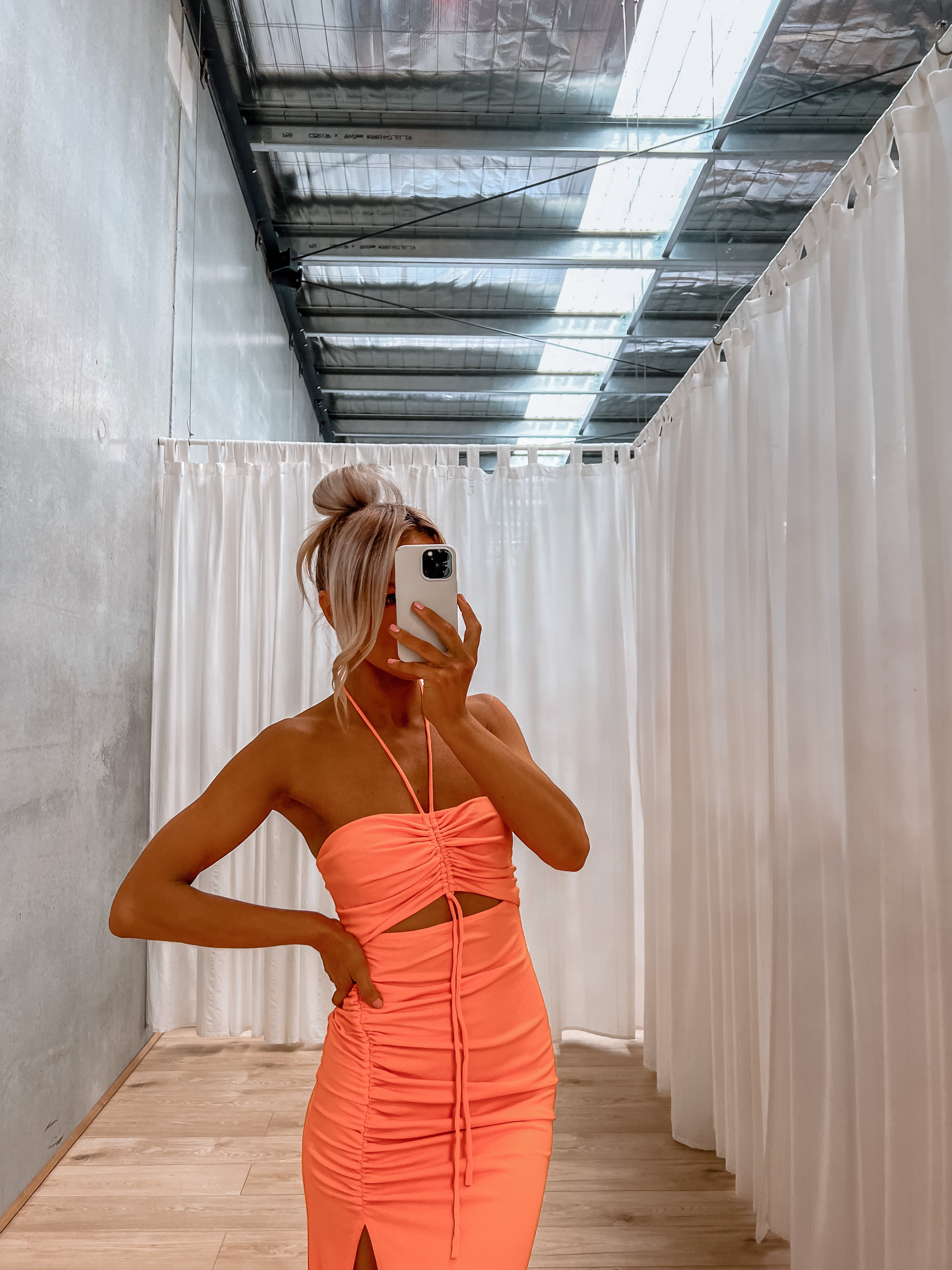 Rae Dress Orange