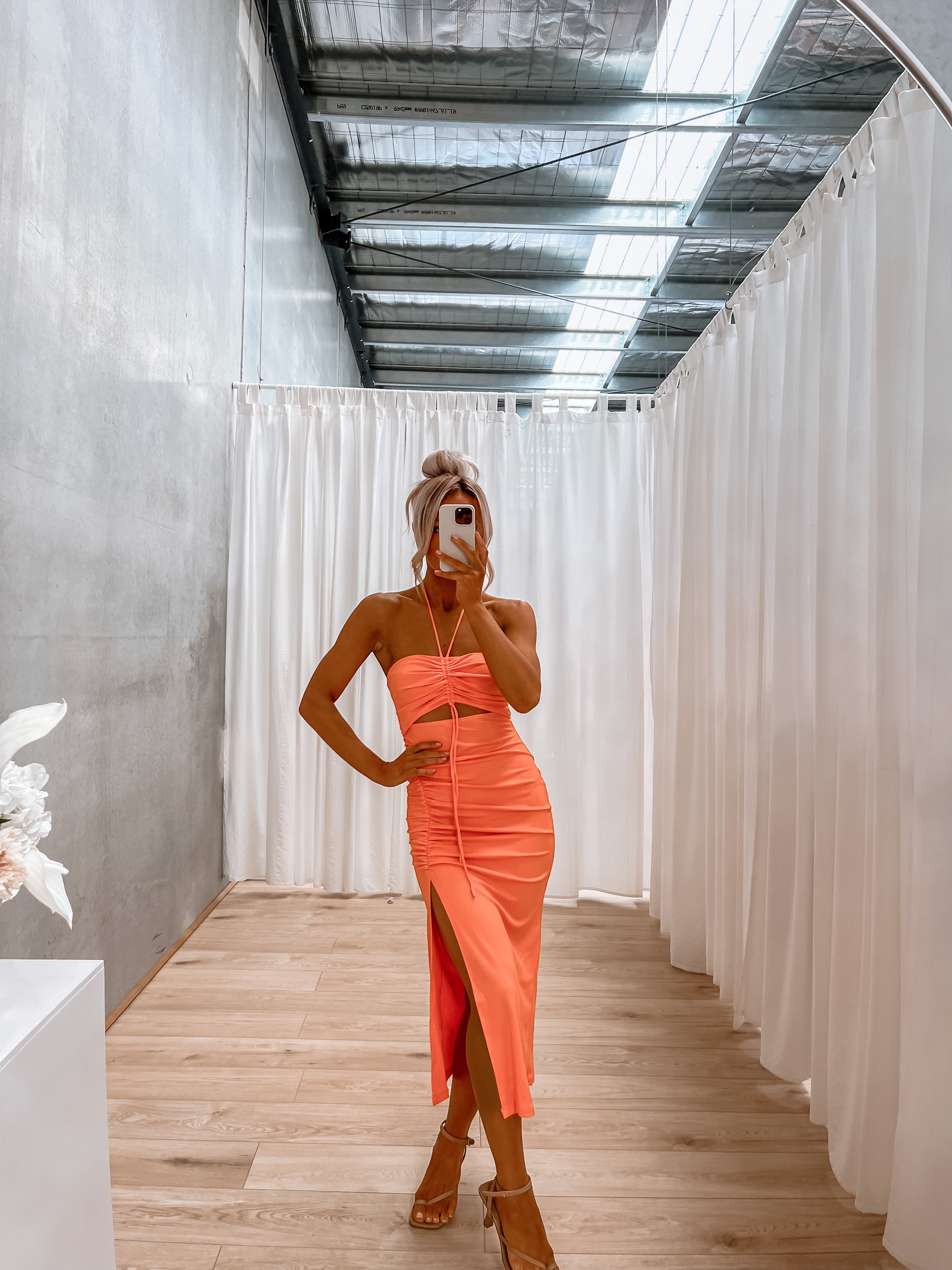 Rae Dress Orange