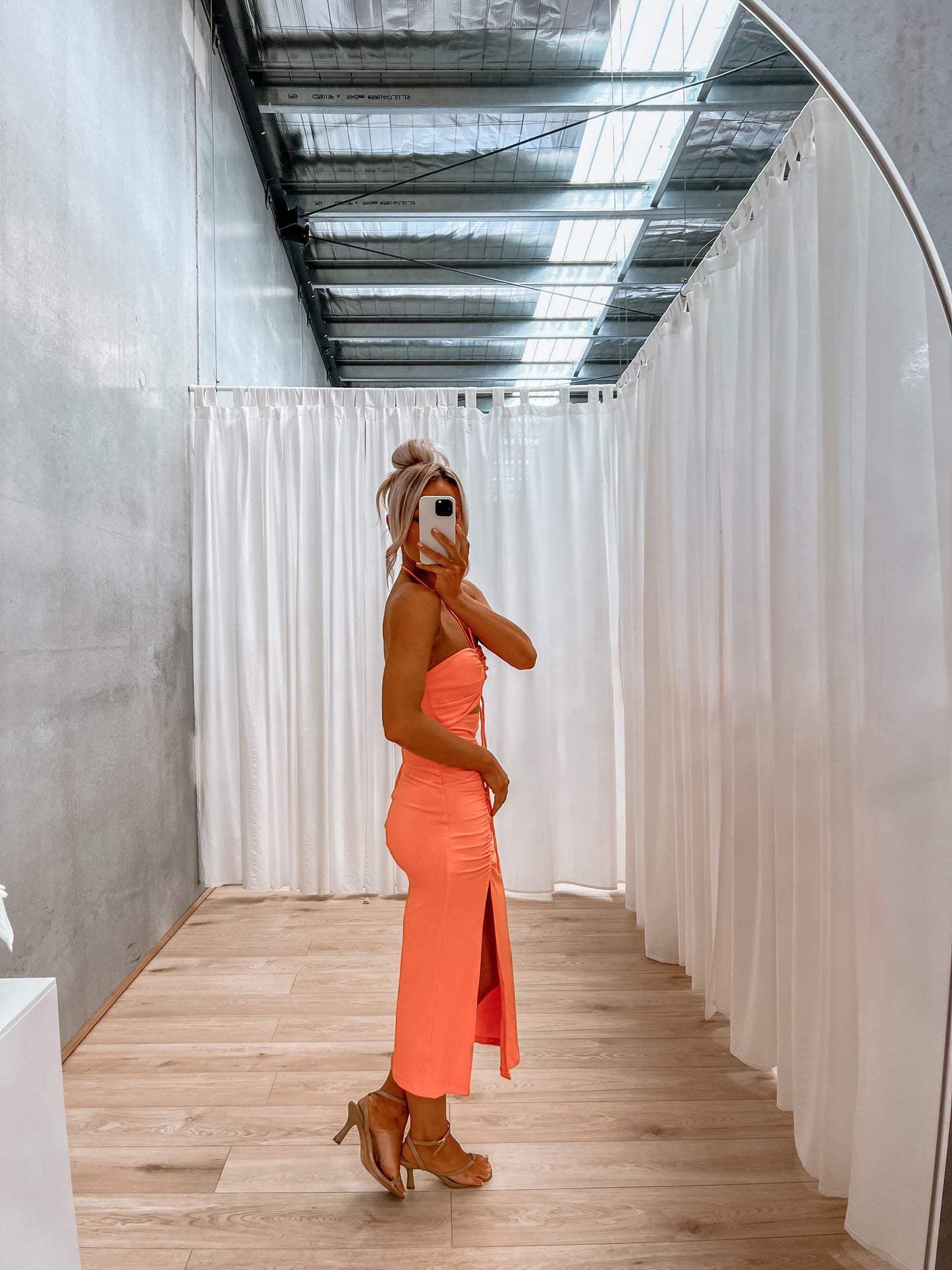 Rae Dress - Orange