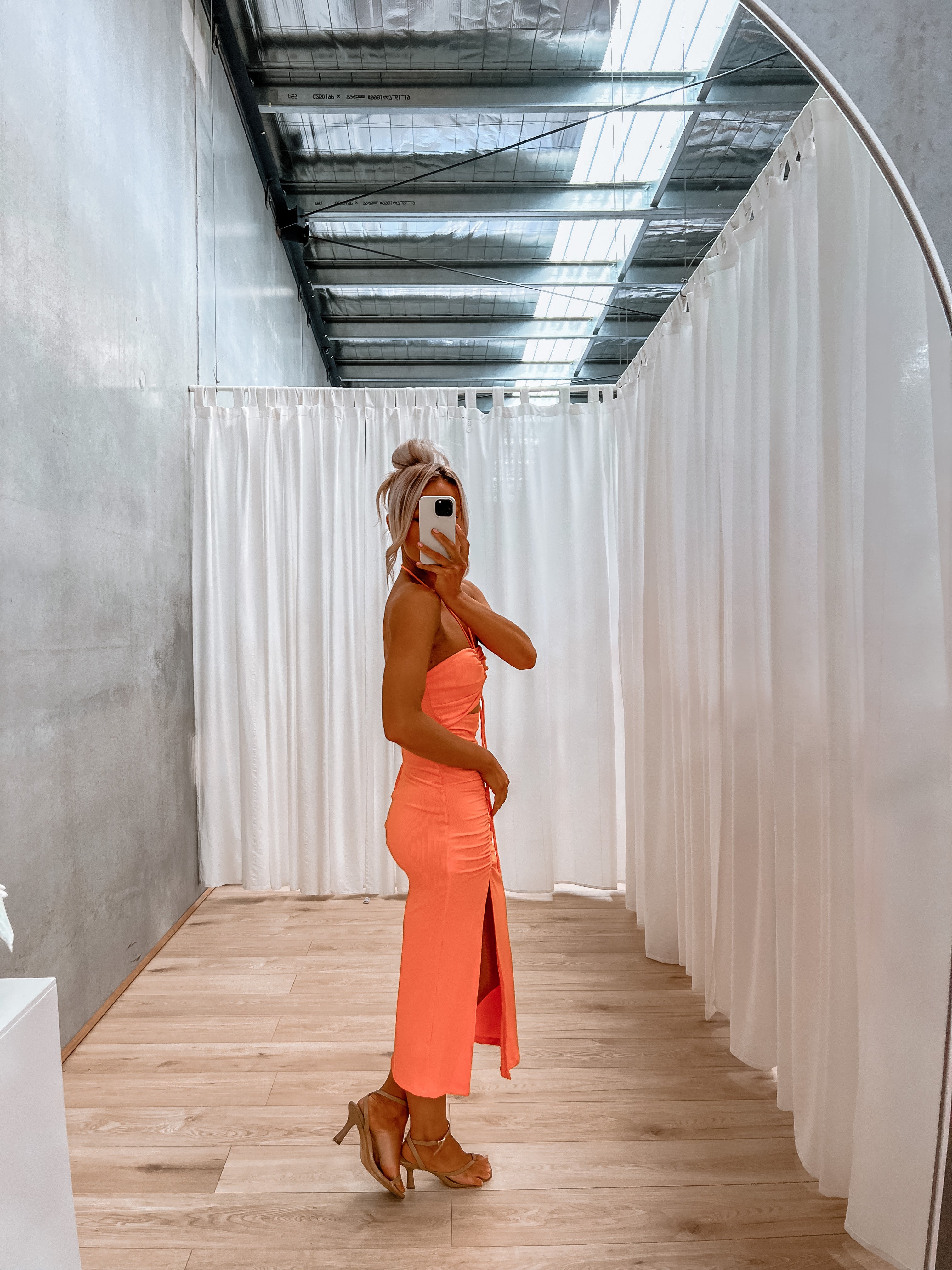 Rae Dress Orange