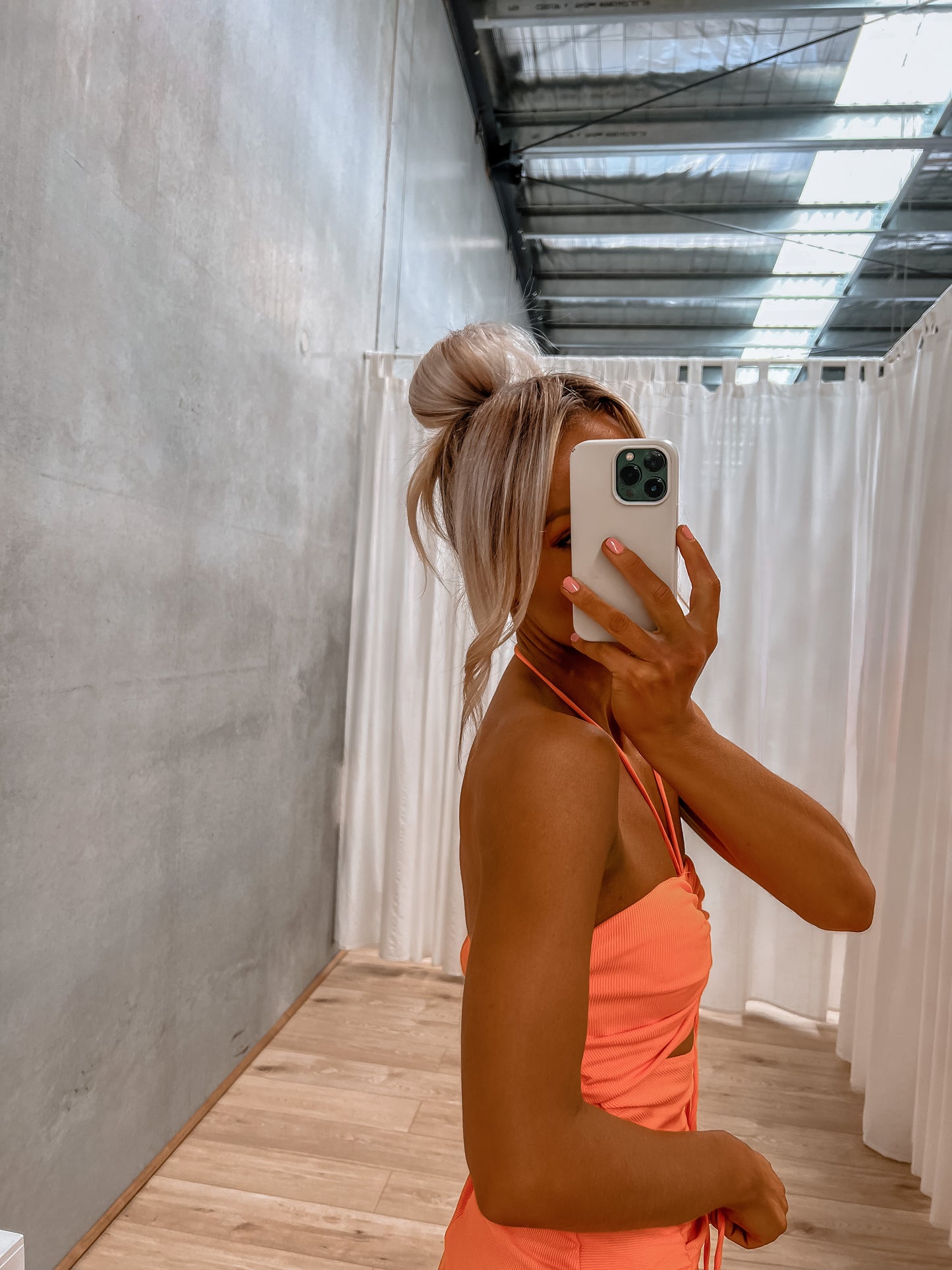 Rae Dress - Orange