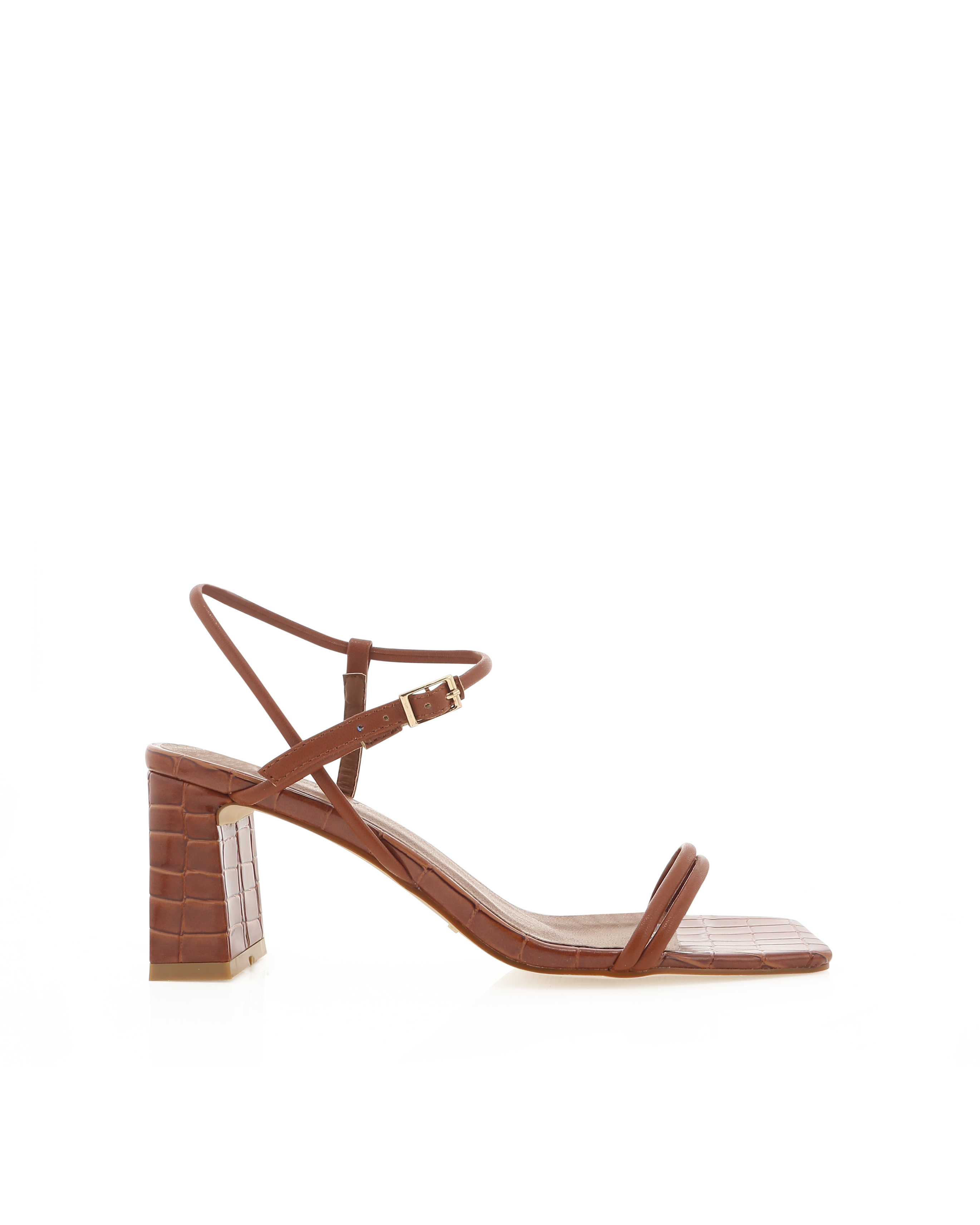 Isobella Heels Dark Tan