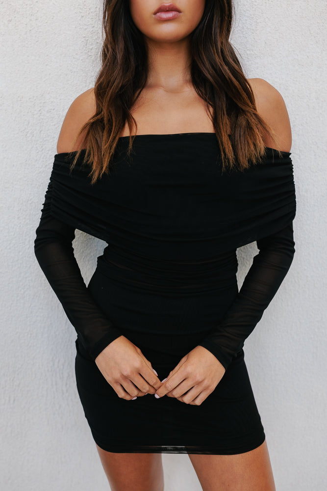 Irea Mini Dress - Black