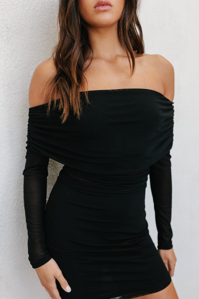 Irea Mini Dress - Black