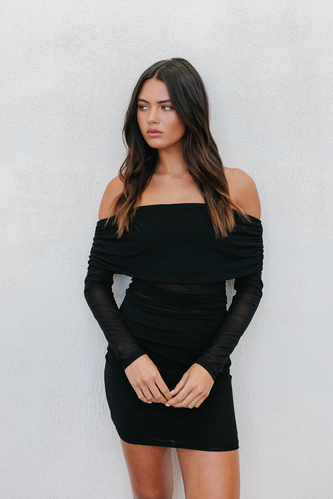 Irea Mini Dress - Black