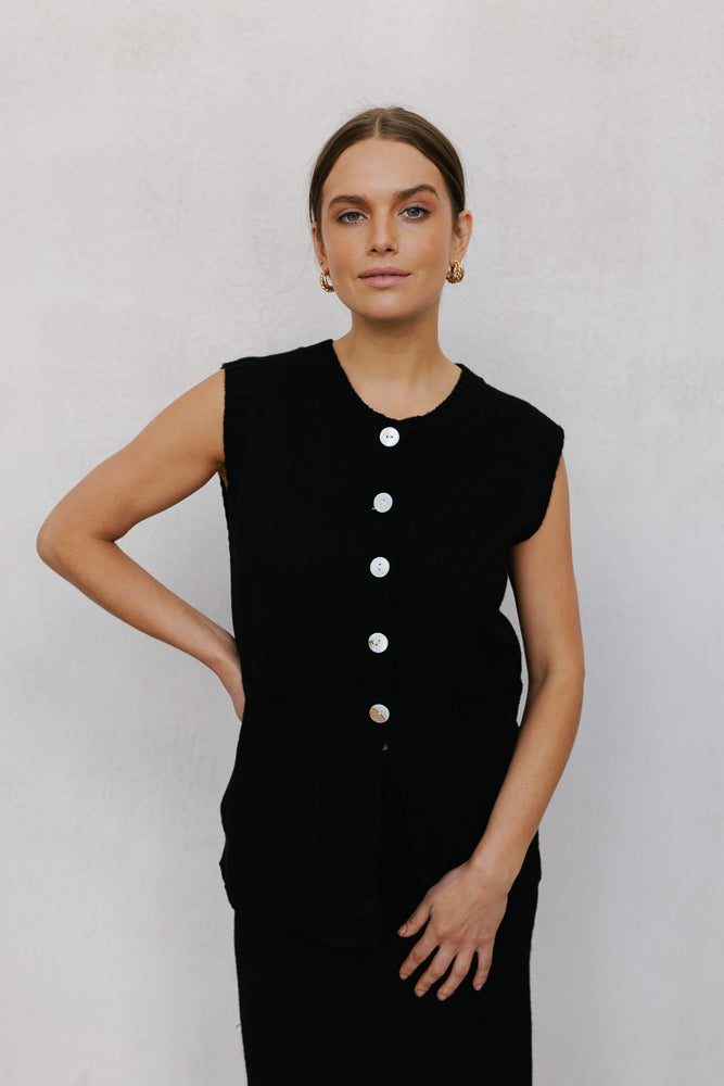 Jace Knit Set Black
