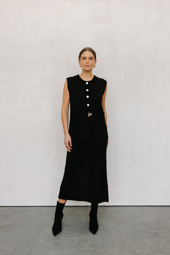 Jace Knit Set Black