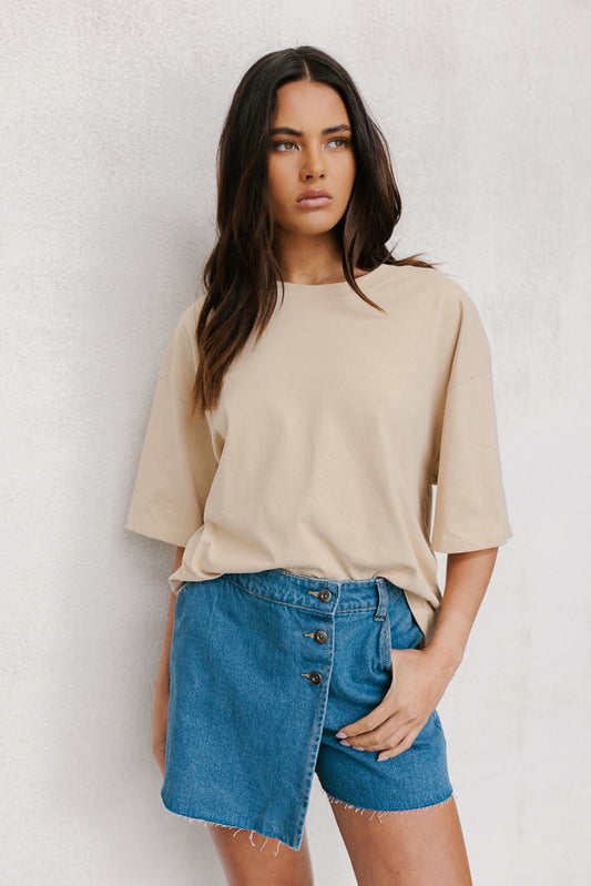 Kell Tee - Beige