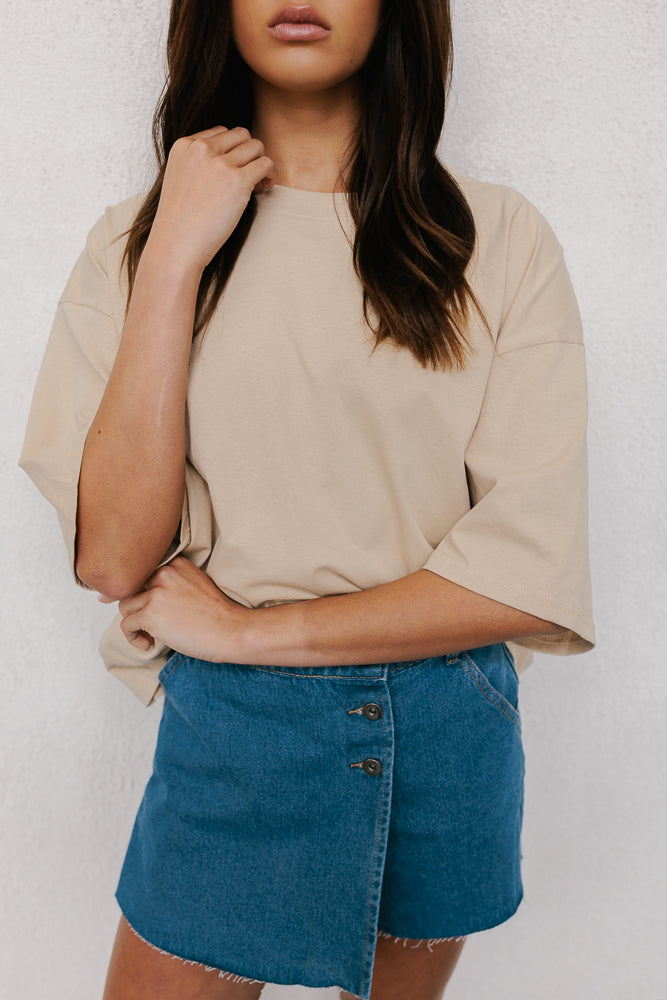 Kell Tee - Beige