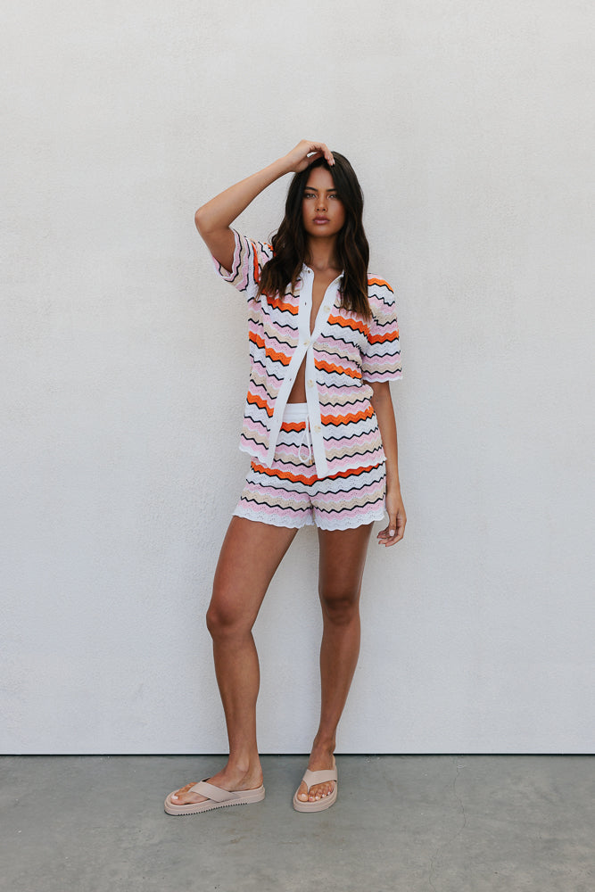 Jacqui Shirt - Summer Stripe