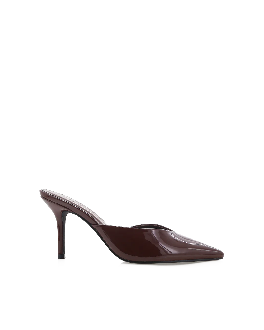 Karey Heels - Chocolate Patent