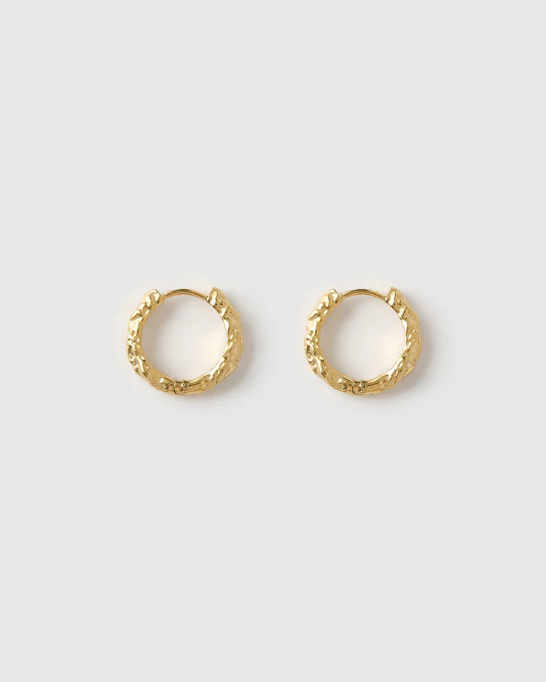 Kira Mini Hoops Gold