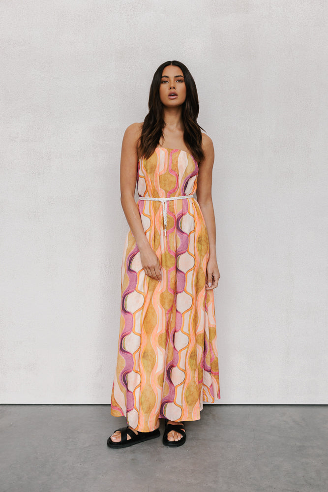 Kahlo Dress Paris Print